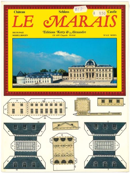 Schloss Le Marais / Frankreich 1:300