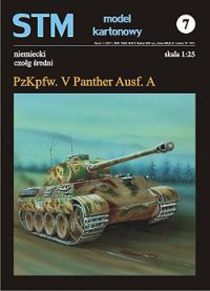 mittelschwerer Panzer Pz.Kpfw.V Panther Ausf.A 1:25
