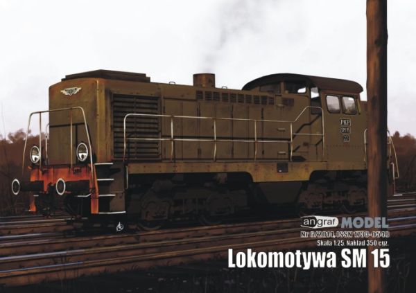 polnische Lizenz SM 15 sowjetischer Diesellok TGM 3 1:25