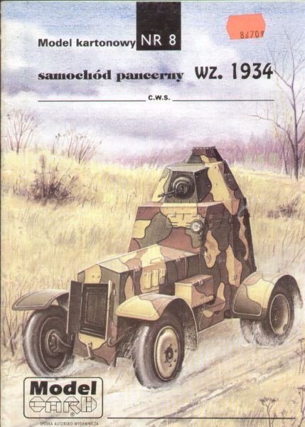 polnischer Panzerwagen wz.34 (1934) 1:25 ANGEBOT