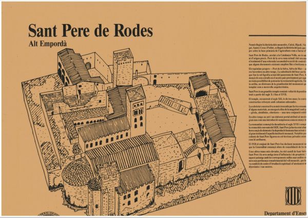 Sant Pere de Rodes (Alt Emporda) / Kloster Sant Pere de Rodes, Spanien