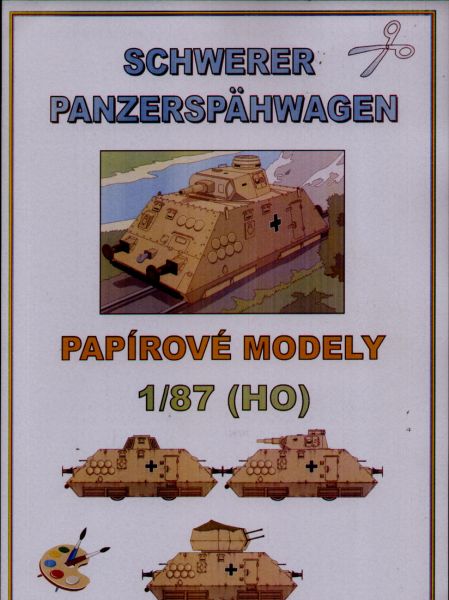 schwerer Schienen-Panzerspähwagen (drei Glieder) 1:87