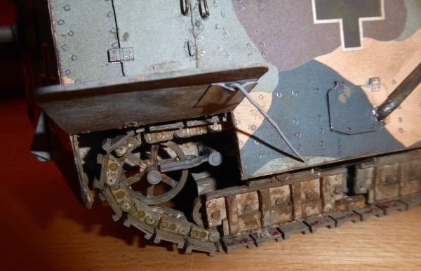 skurriler Panzer A7V Nr.501 "Schnuck" (1916) 1:25 Offsetdruck