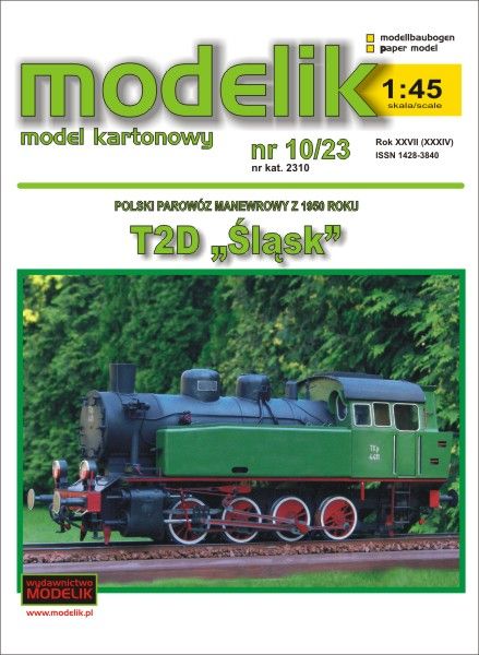 polnische Rangierlokomotive T2D Slask (Schlesien) 1:45