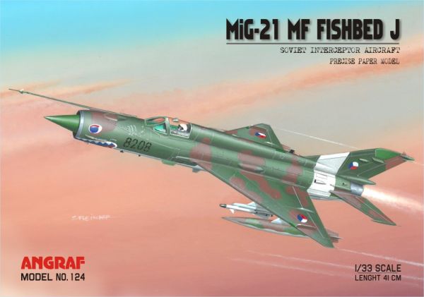 Sowjetischer Abfangjager Mikoyan Mig 21 Mf Fishbed J Tschechoslowakischer Luftwaffe 1 33