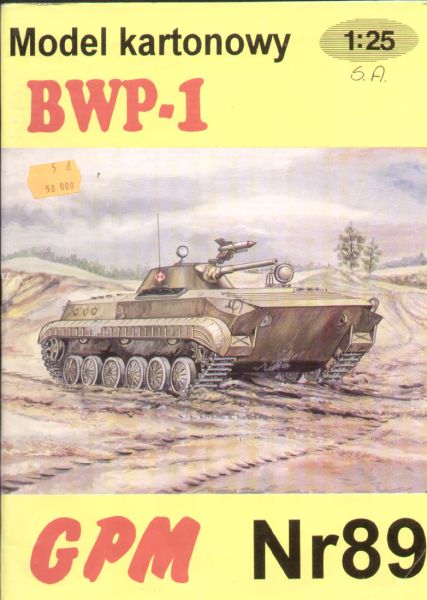 sowjetischer Infanterie-Kettentransporter BWP-1 1:25