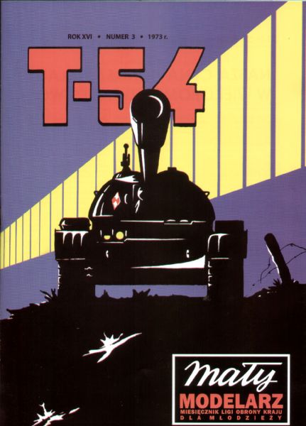 sowjetischer Panzer T-54 (1950/1960er) 1:25 Reprint