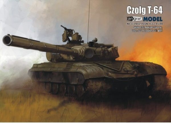 sowjetischer mittelschwerer Panzer T-64B (Bj. 1964 – 1987) 1:25 extrem