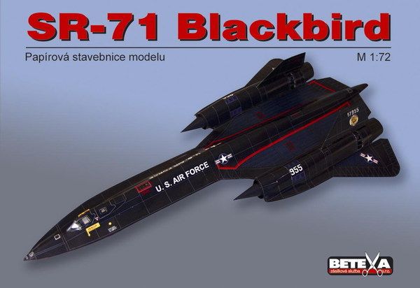 strategischer Aufklärer Lockheed SR-71A Blackbird 1:72