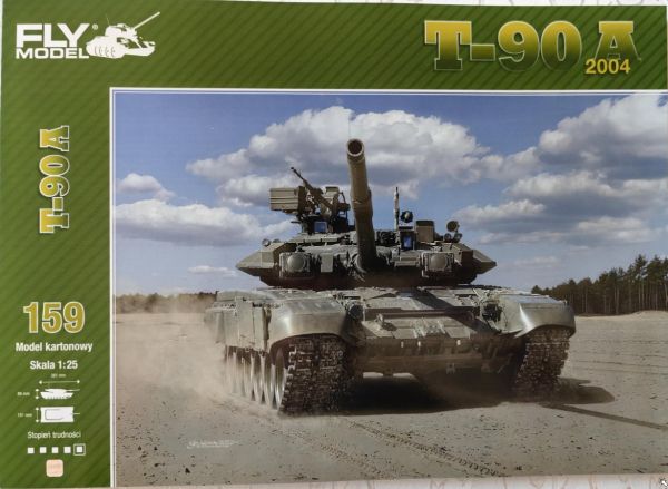 russischer Kampfpanzer T-90A 1:25 extrem², deutsche Anleitung