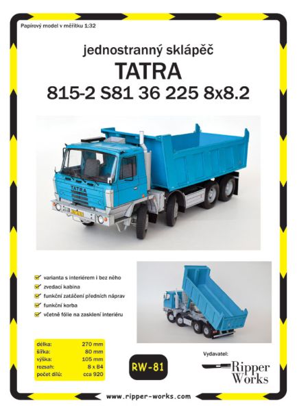 Tatra 815-2 S81 36 225 8x8,2 - Einwegkipper RW-81