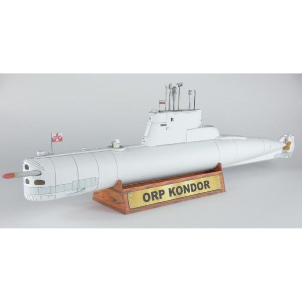 U-Boot Klasse 207, Kobben-Klase als polnische ORP Kondor (2009) 1:100 und 1:200