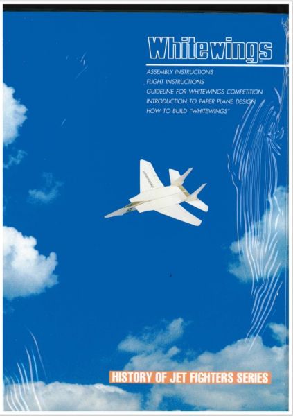 japanischer Bausatz: White wings – 15 Silhouetten-Flugmodelle von Jagdflugzeugen