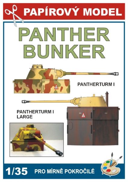 zwei Bunkeranlagen: Pantherturm I und Pantherturm I Large 1:35