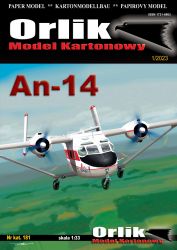 Passagierflugzeug Antonow An-14 Bienchen 1:33 extrem³