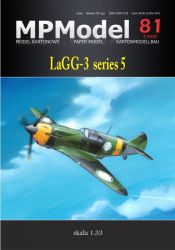 Beute-Jagdflugzeug Lawotschkin-Gorbunow-Gudkow LaGG-3 Finnischer Luftwaffe (1943) 1:33 präzise