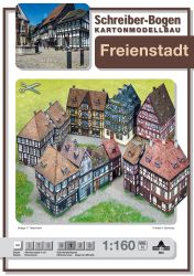 Freienstadt (11 Altstadthäuser)  1:160 (N)