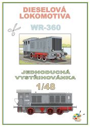 Wehrmacht-Diesellok WR-360 V 36 108 1:48 einfach