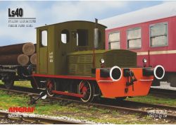 Diesel-Rangierlokomotive Ls40 (Werkfahrzeug mit der Kennzeichnung 5438) 1:25 extrempräzise²
