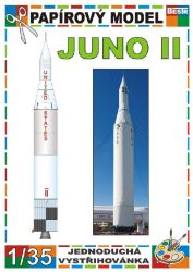 US-amerikanische Trägerrakete Juno II  1:35 einfach