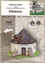 Bastei der Stadtbefestigung aus Filakovo/Fileck (Slowakei) aus dem 17. Jh. 1:120