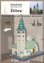 Kathedrale der Heiligsten Dreifaltigkeit in Zilina / Slowakei 1:160