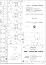 Zusatz-Ausrüstung II für Bismarck, Scharnhorst/Lützow und Admiral Hipper 1:250 Originalausgabe