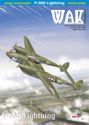 P-38H-5 Lightning "Skylark IV" 1:33 extrem präzise, gealterte Farbgebung