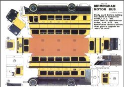 Stadtbus Daimler CVG des Verkehrsunternehmens City of Birmingham Corporation Transport Bus aus den 1950ern