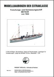 Forschungs- und Vermessungschiff Meteor von 1924 1:250 inkl. Ätzsatz