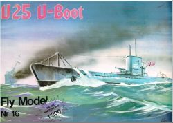 U-Boot U-25 Typ IA 1:200 selten