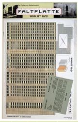 DDR-Wohnhochhäuser der Serie Großtafelkonstruktion WHH GT 18/21 1:400