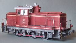 Deutsche Diesellokomotive, V60 DB, Ausführung rot, 1:45