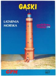 Leuchtturm Funkenhagen / Gaski aus dem Jahr 1878 1:150 Originalausgabe