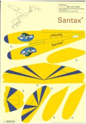 Flugmodell Segelflugzeug Santax, einfach