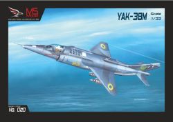 sowjetisches VTOL-Kampfflugzeug Jak-38M Ukrainischer Luftwaffe 1:33 präzise