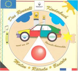 Renault-Kinderbuch „Malen – Rätseln – Basteln“