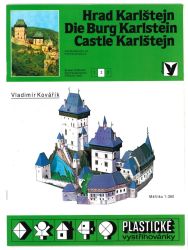 die Burg Karlstein 1:360; Verlag: Albatros (7. Ausgabe); deutsche Bauanleitung