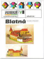 Schloss Blatna; selten; Modellkonstrukteur: Richard Vyskovsky; Verlag: Albatros
