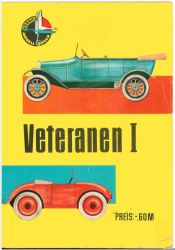Veteranen I (NSU-Doppel-Phaeton, Bj. 1914 und Hanomag-Kleinwagen „Kommissbrot“, Bj. 1924) 1:25 Original-Ausgabe