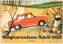 Saporoshez SAS-966 1:25 DDR-Verlag Junge Welt, Originalausgabe 1971