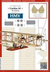 M.S.Oldtimer-Models Curtiss A1 Triad , 1:50