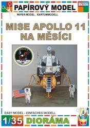 Diorama „Apollo 11- Mission zum Mond“ 1:35