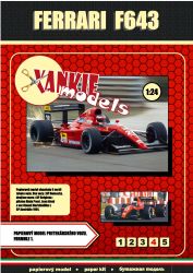 Ferrari F643 (1991) in 5 optionalen Darstellungsmöglichkeiten (GP Germany, GP Belgien, GP Australia) 1:24 inkl. LC-Zurüstsatz