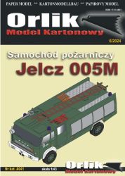 militärischer Feuerwehrwagen GBA 2,5/16 Jelcz 005M auf Fahrgestell des LKW Star 244L 1:43 inkl. LC-Detailsatz