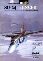 Abriegelungsflugzeug Suchoj SU-24 FENCER (1970er) 1:33