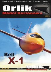Experimental- und Raketenflugzeug Bell X-1 Glamorous Glennis (1949) 1:33 extrem