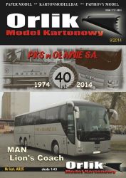 Autobus MAN Lion&#8217;s Coach (2014) 1:43