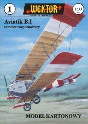 Aviatik B.I (P.15A) aus dem Jahr 1913 1:33 präzise