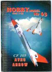 kanadischer Luftüberlegensheitjäger Avro Canada Arrow CF-105 1:33 Erstausgabe